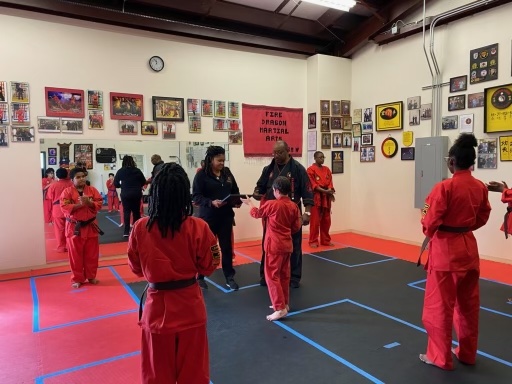 Awarded Belt Ceremony